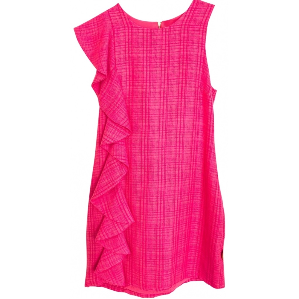 Antonio Berardi Pink Ruffle Dress